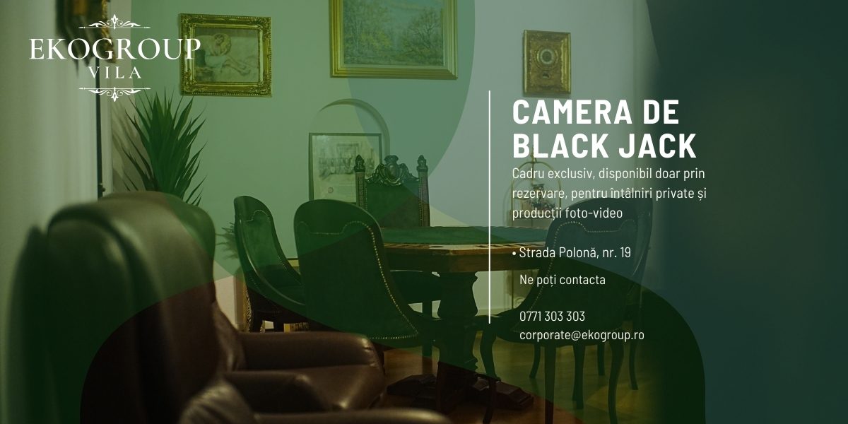 Camera de Black Jack: Salon diplomatic exclusivist pentru experiențe private și producții rafinate 2 Camera de Black Jack: Salon diplomatic exclusivist pentru experiențe private și producții rafinate